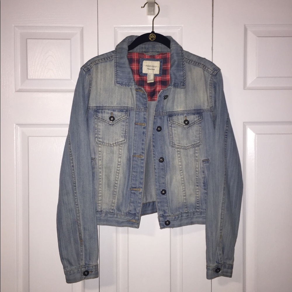 Forever 21 Studded Denim Jacked - Picture 2 of 5